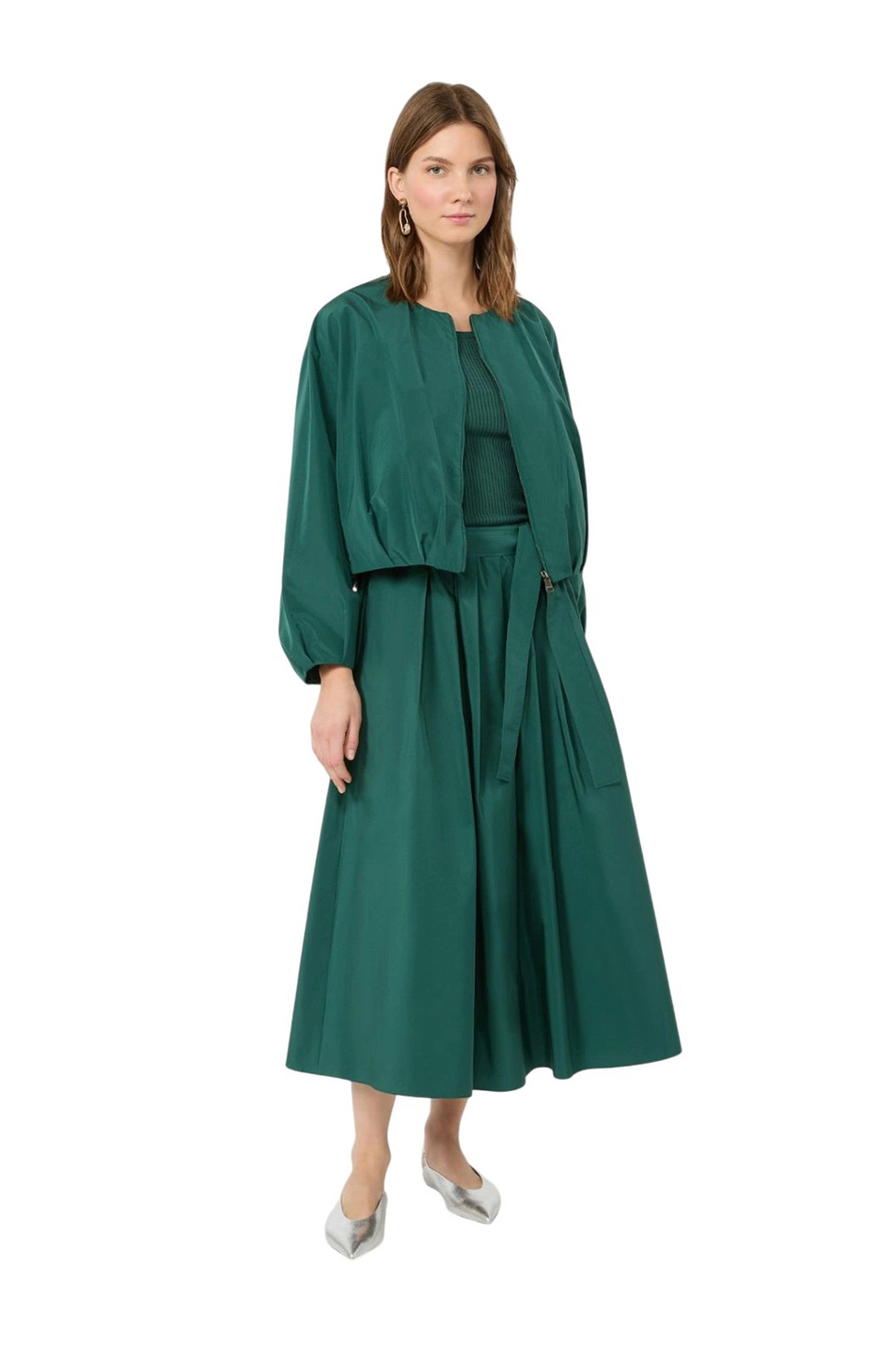 Женский Weekend Max Mara Юбка ALPACA с поясом (цвет ), артикул 2625106041 | Фото 2