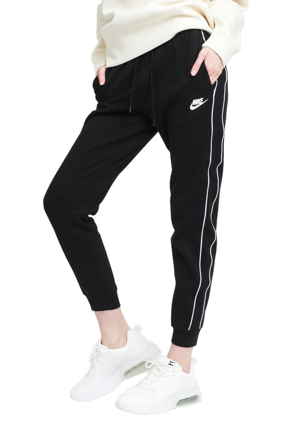Женский Nike Спортивные брюки с кулиской на поясе (цвет ), артикул CZ8340-010 | Фото 1