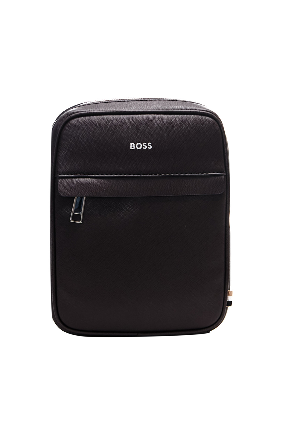 Мужской BOSS Сумка из натуральной кожи с логотипом (цвет ), артикул 50483566 | Фото 1