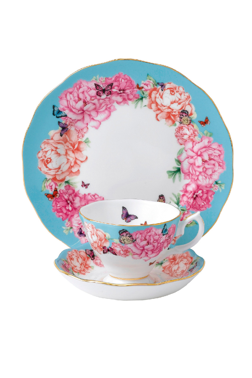 Набор чайный Devotion на 1 персону (тарелка, чашка, блюдце)|Основной цвет:Разноцветный|Артикул:40001840 | Фото 1