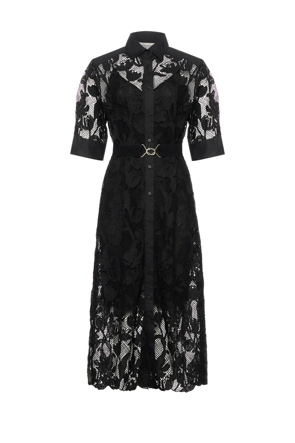 Женский Ermanno Firenze Платье с кружевом (цвет ), артикул D48EQ032CSEN1 | Фото 1