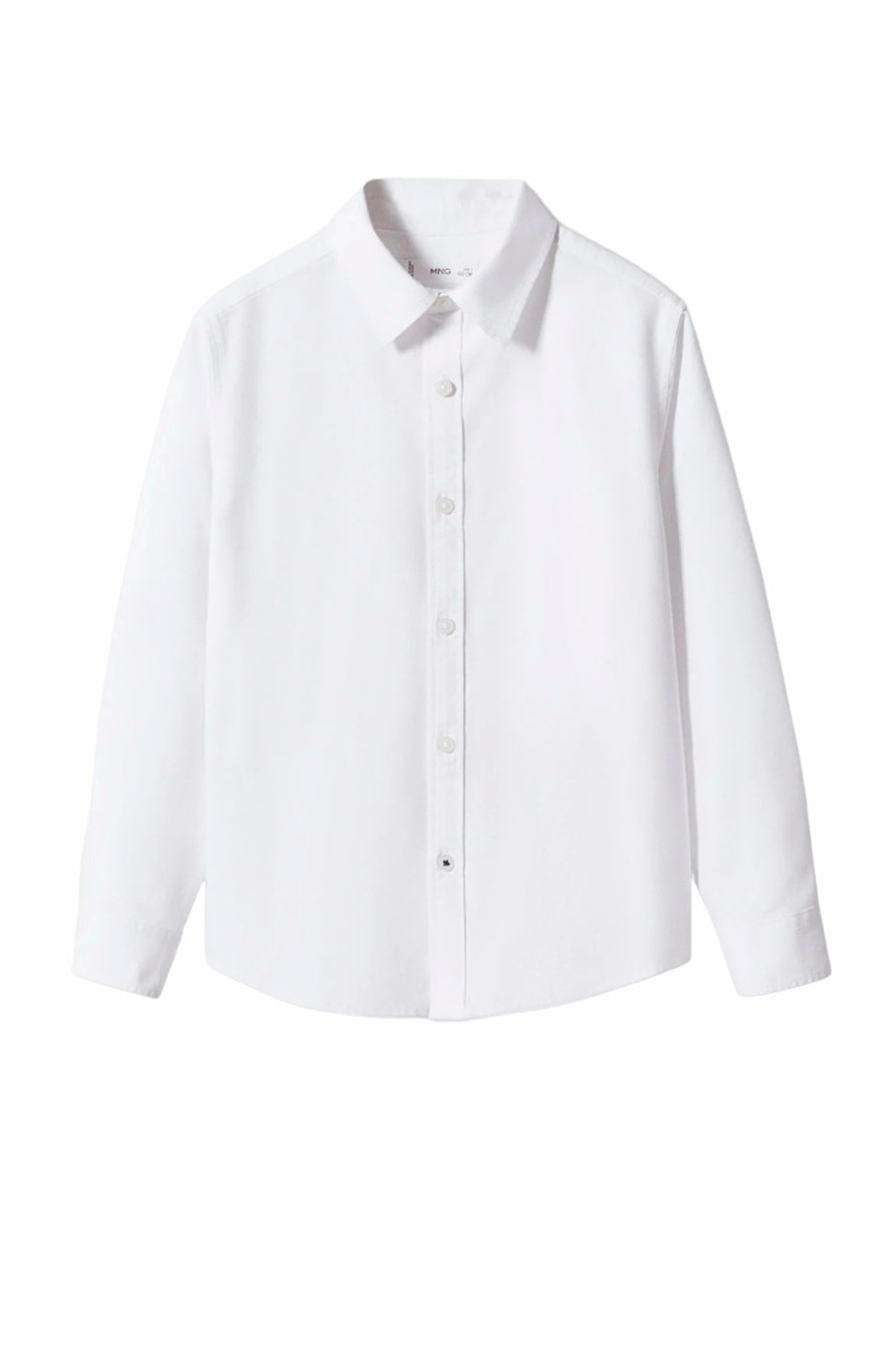 Мальчикам Mango Kids Рубашка OXFORD из натурального хлопка (цвет ), артикул 57040759 | Фото 1