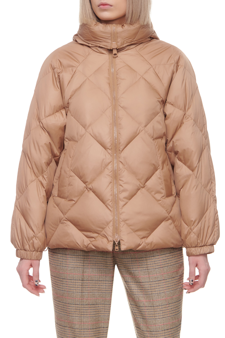 Женский Gerry Weber Куртка с объемным воротником-капюшоном (цвет ), артикул 650018-31127 | Фото 5