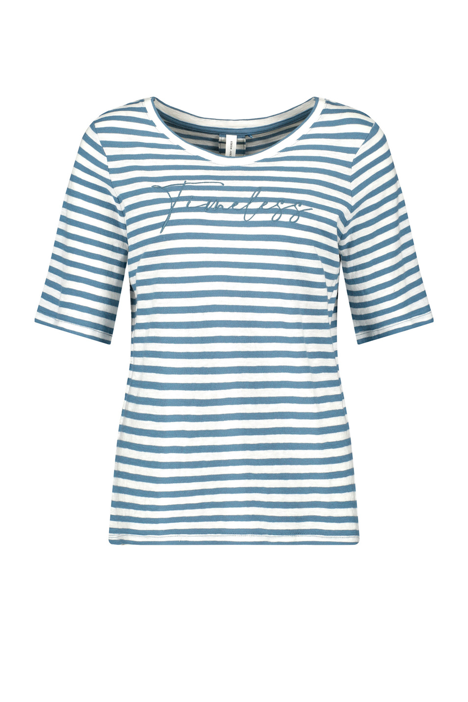 Женский Gerry Weber Футболка из натурального хлопка в полоску (цвет ), артикул 770012-44003 | Фото 1