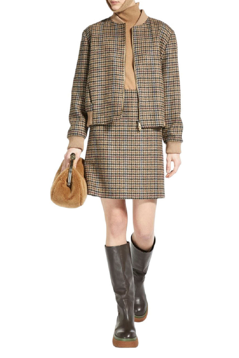 Женский Weekend Max Mara Свитер KIKU из смесового шелка с добавлением шерсти (цвет ), артикул 2353660133 | Фото 2
