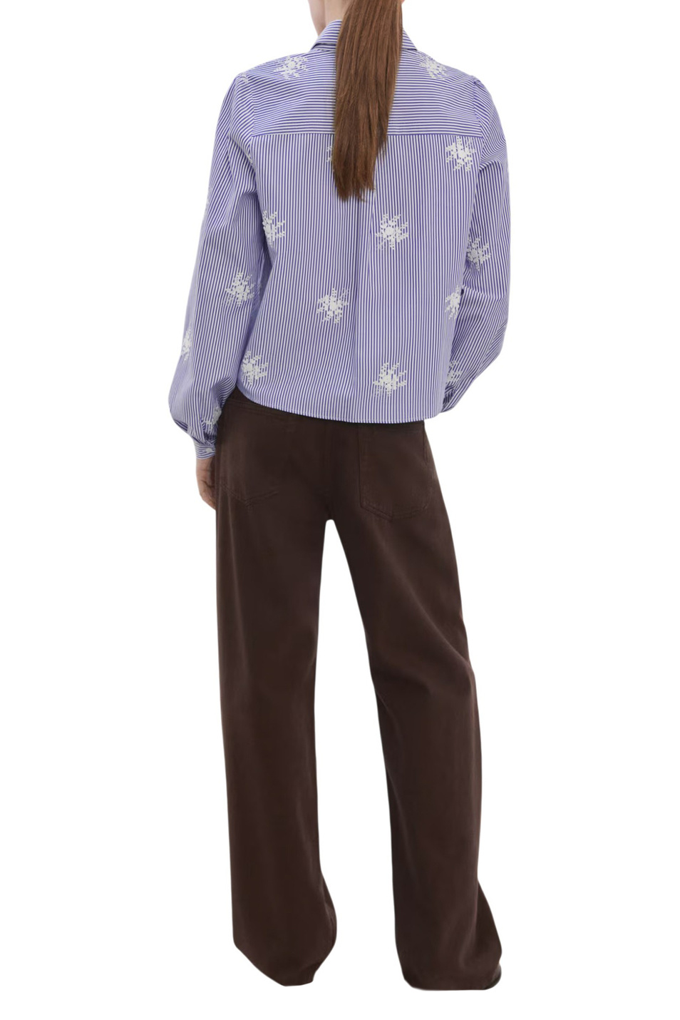 Женский Mango Рубашка MAJA с вышивкой (цвет ), артикул 27024093 | Фото 4