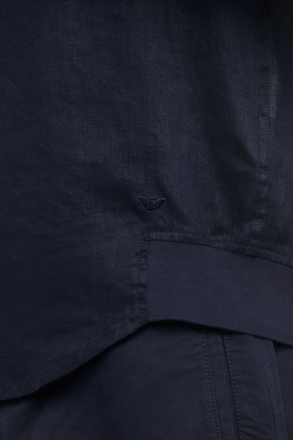 Мужской Emporio Armani Рубашка из чистого льна (цвет ), артикул 3D1CG9-1NTUZ | Фото 5