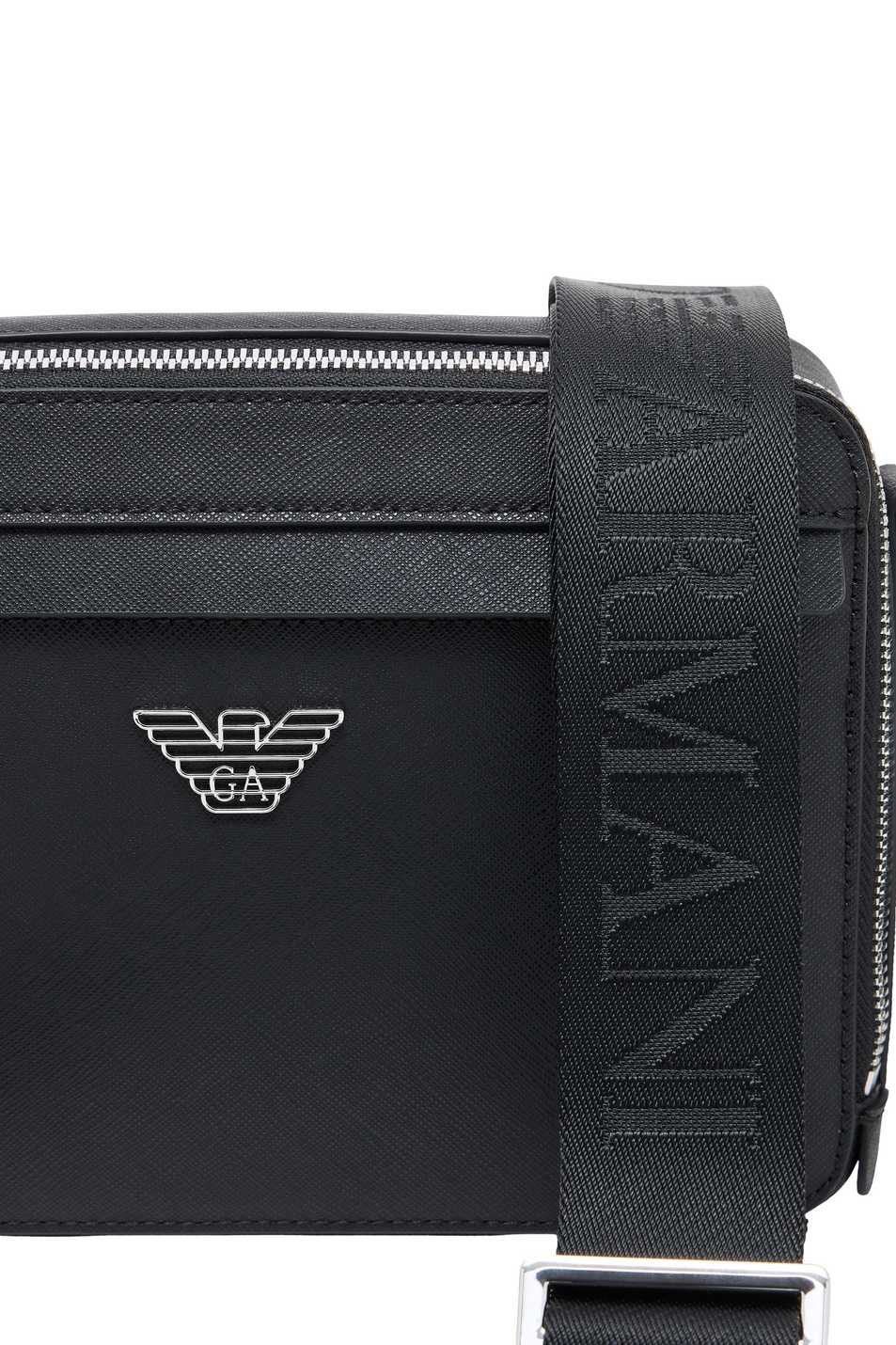 Мужской Emporio Armani Сумка из искусственной кожи с логотипом (цвет ), артикул EM001186-AF13805 | Фото 5
