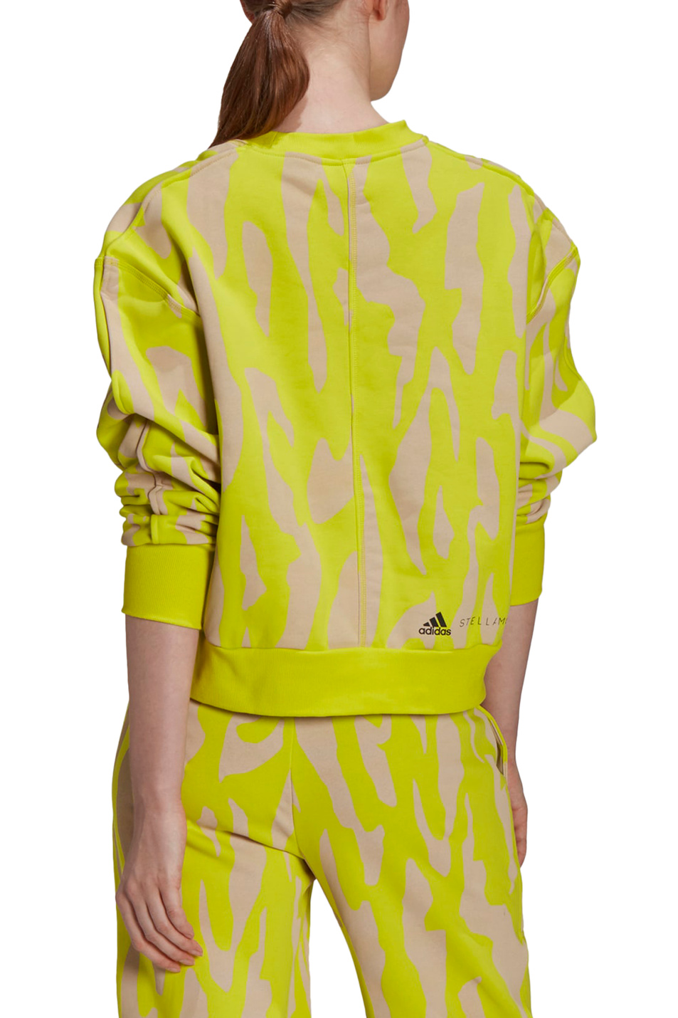 Женский Adidas Свитшот Adidas by Stella McCartney (цвет желтый), артикул GL7669 | Фото 4