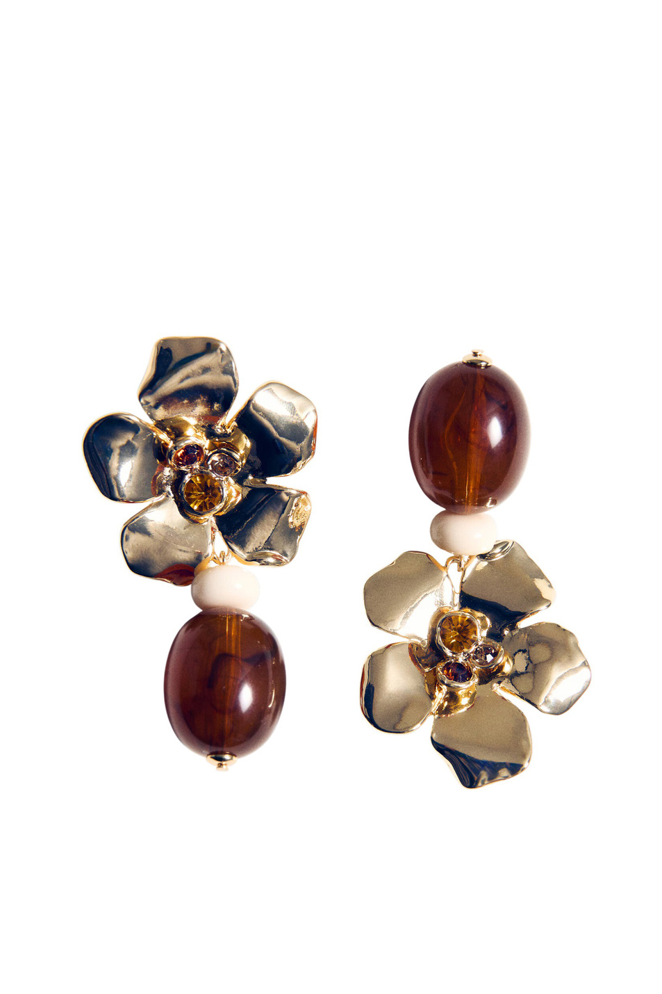 Женский Mango Серьги в форме цветка MICHELLE (цвет ), артикул 27015984 | Фото 2