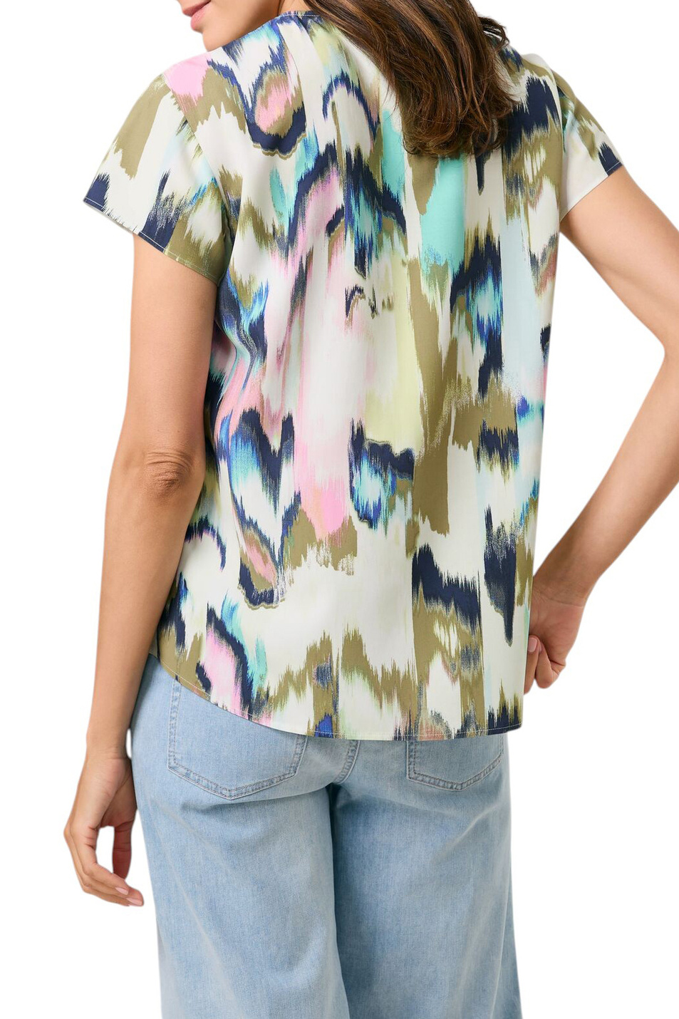 Женский Gerry Weber Блузка с принтом (цвет ), артикул 560035-31461 | Фото 5