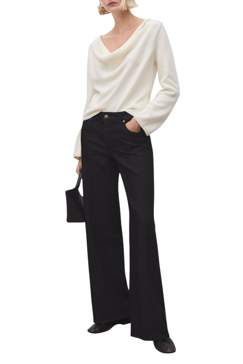 Женский Mango Джинсы MARTINA прямого кроя (цвет ), артикул 17046744 | Фото 2