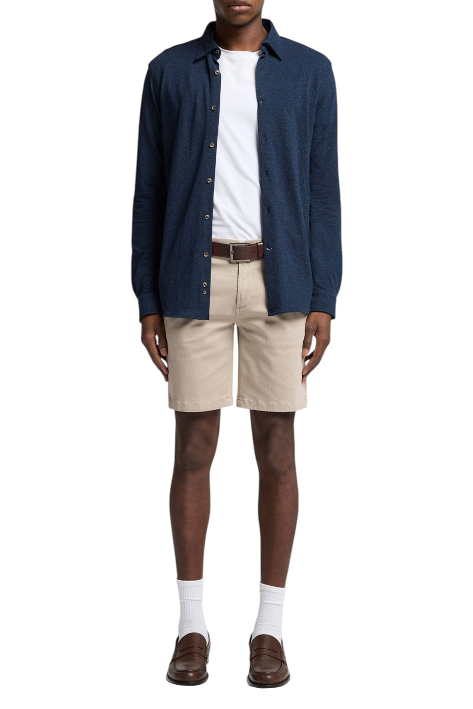 Мужской 7 for all Mankind Шорты из смесового хлопка (цвет ), артикул 7T105T49 | Фото 2