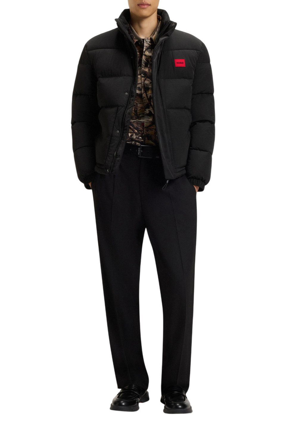 Куртка Balto с логотипом|Основной цвет:Черный Мужской HUGO Куртка Balto с логотипом (цвет ), артикул 50547887 | Фото 2
