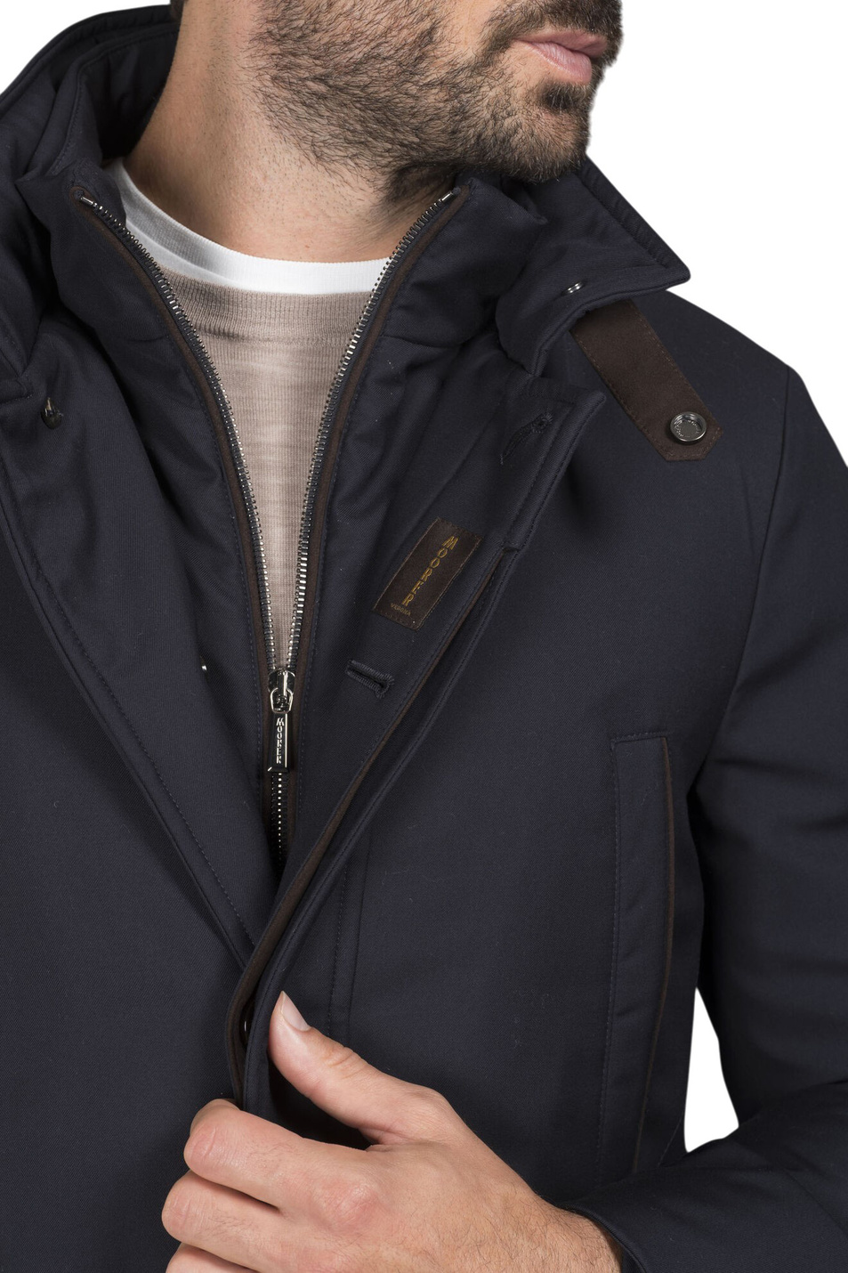 Мужской MooRER Куртка DRIVE-PUM (цвет ), артикул MOUGI101185-TEPA184-DRIVE | Фото 4