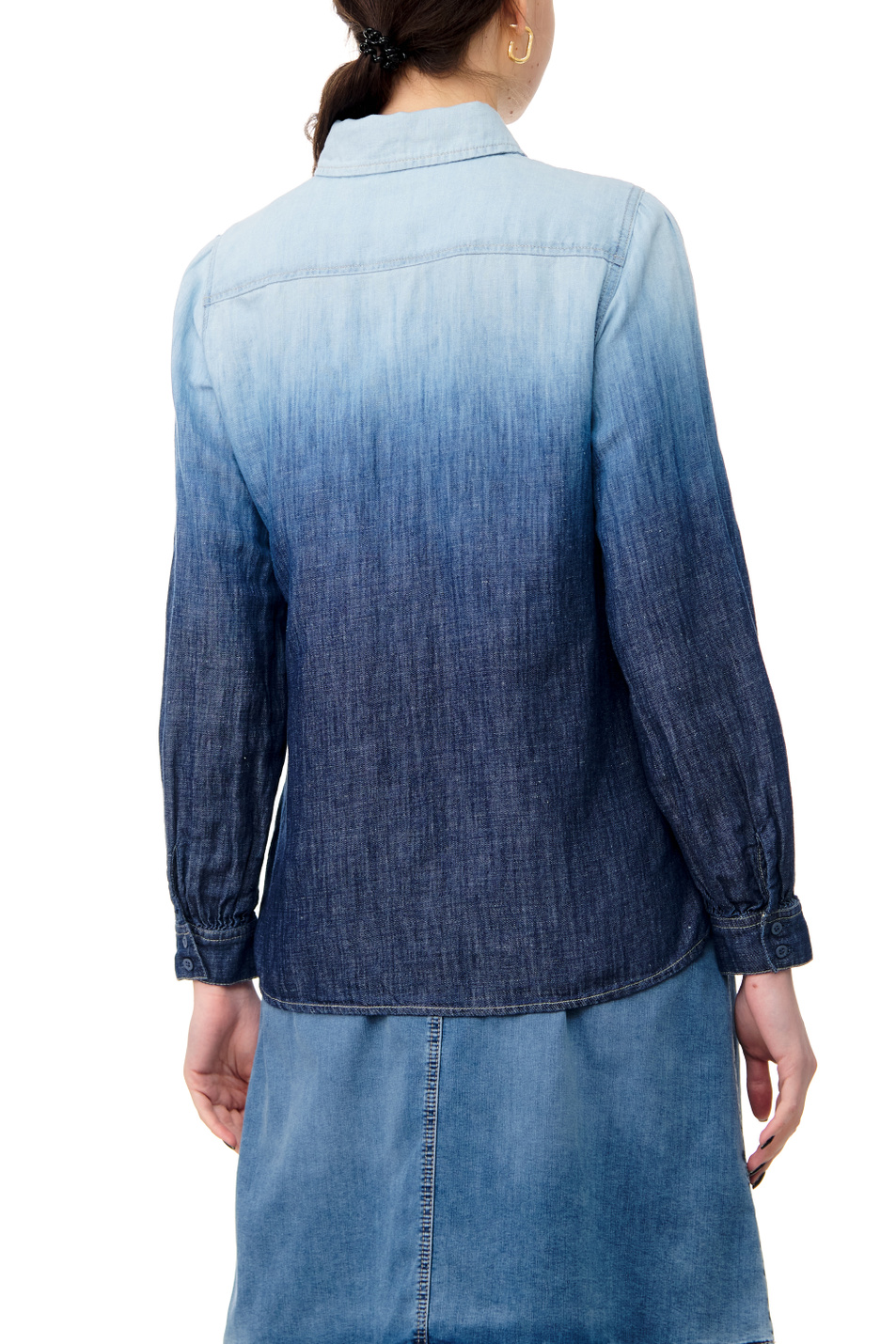 Женский Gerry Weber Рубашка с градиентным принтом (цвет ), артикул 760013-31603 | Фото 6