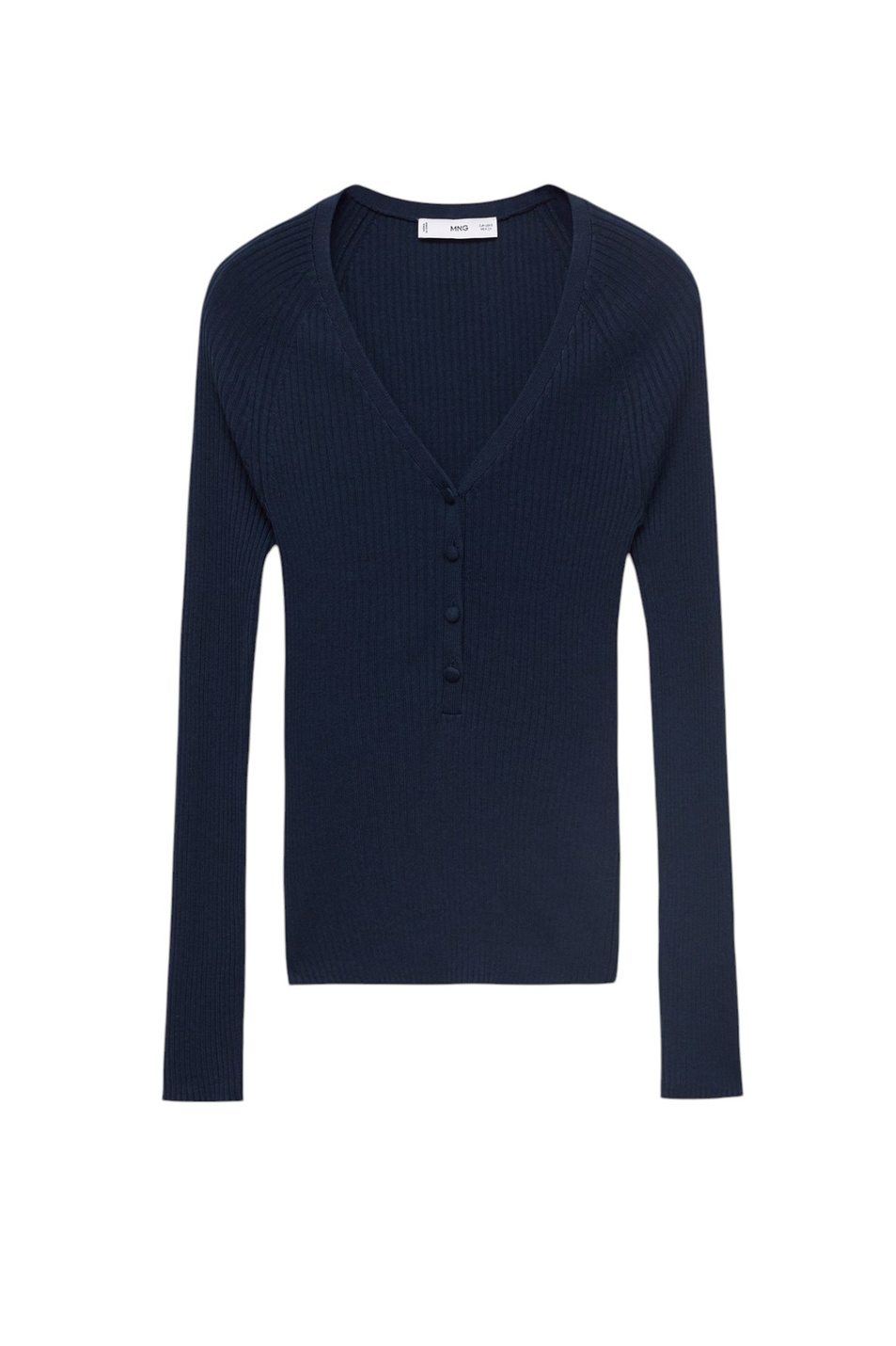 Женский Mango Джемпер SOJU с V-образным вырезом (цвет ), артикул 17005810 | Фото 1