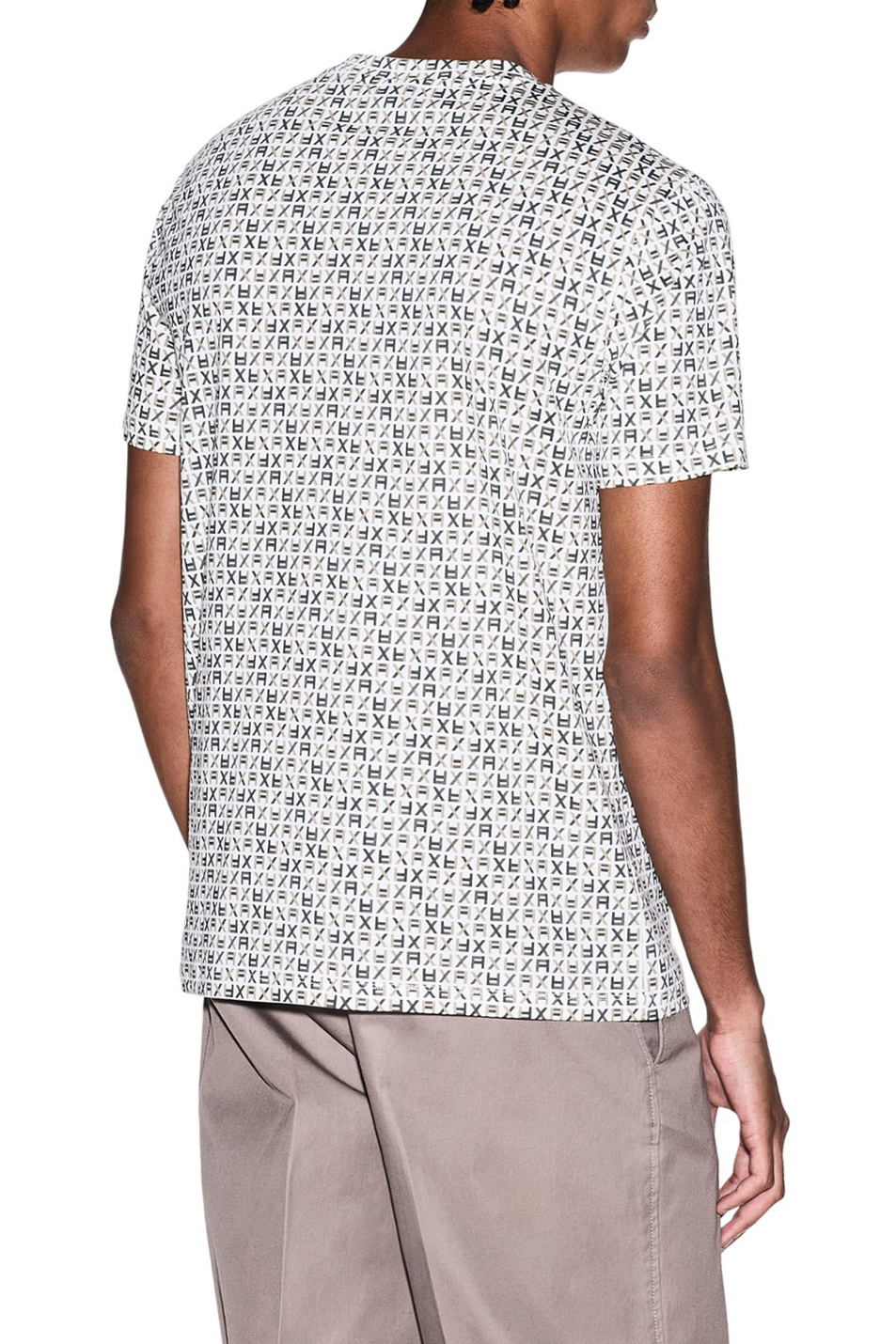 Мужской Armani Exchange Футболка из хлопка (цвет ), артикул XM002778-AF10356 | Фото 4