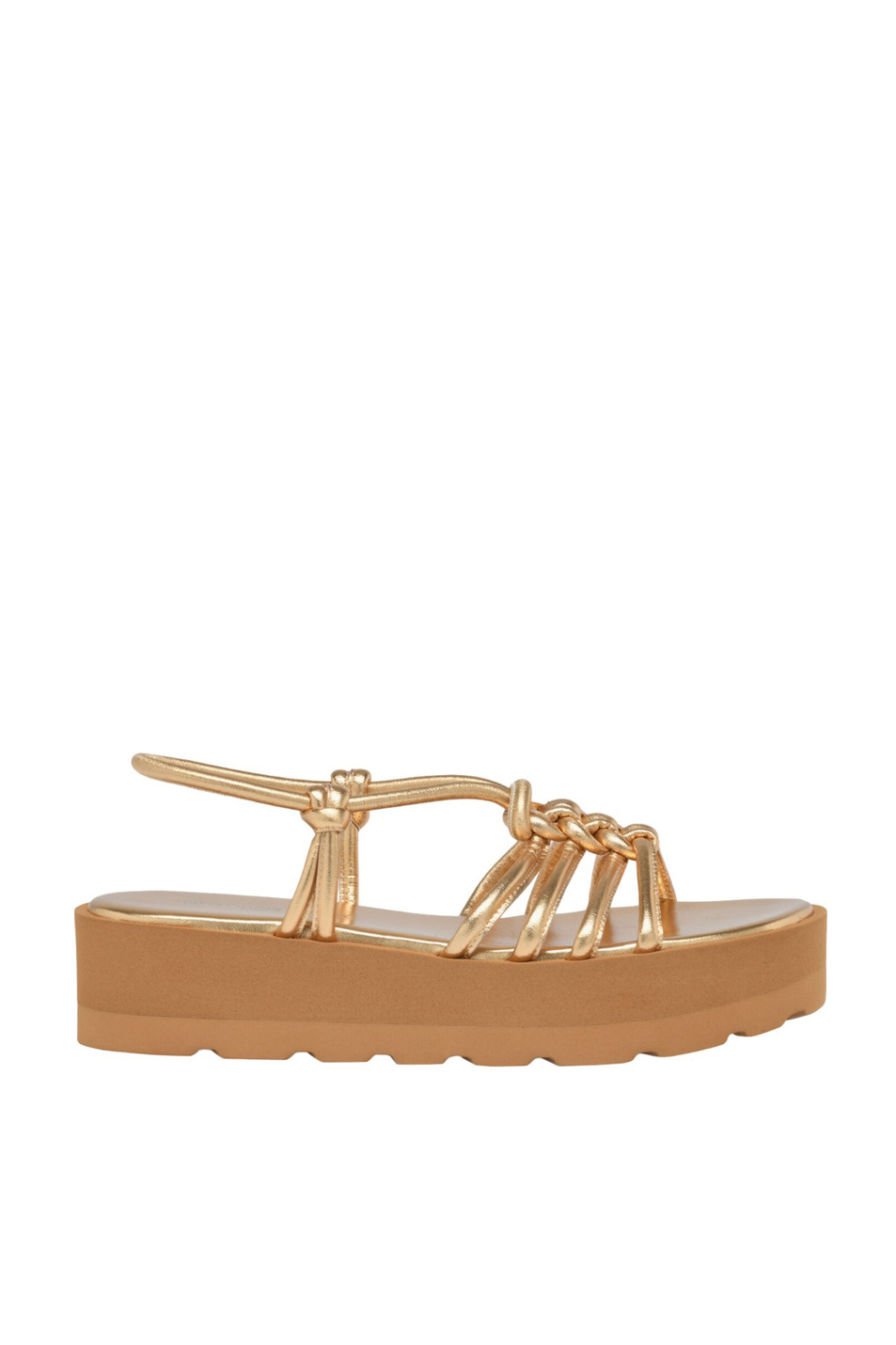 Женский Gianvito Rossi Сандалии HEBE из натуральной кожи (цвет ), артикул G32522.05GOM.NPSMEKO | Фото 1