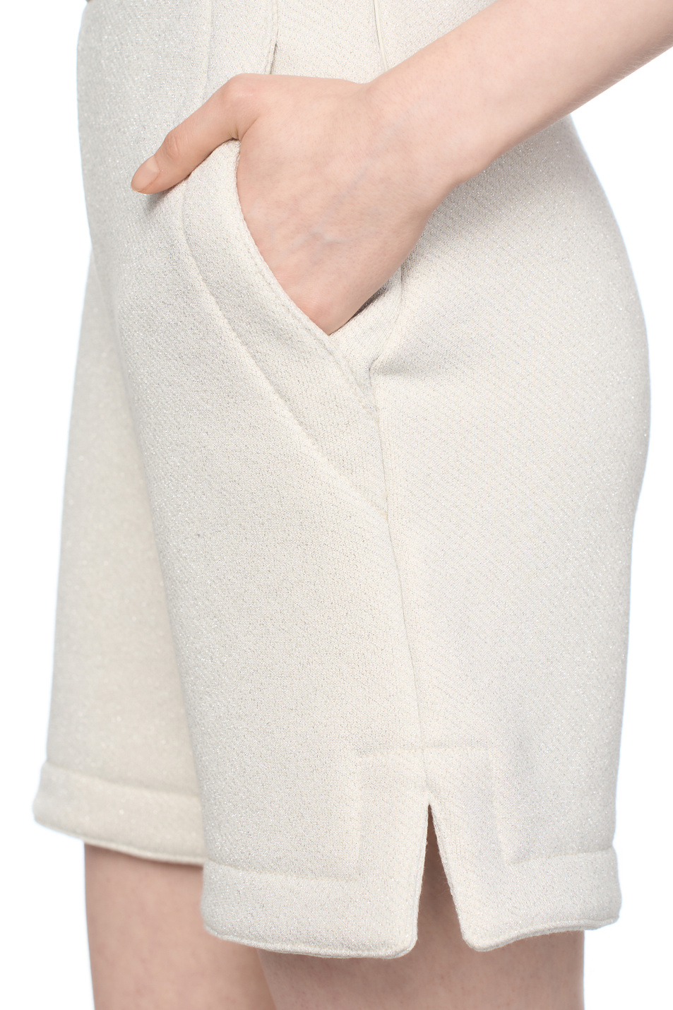 Женский Max Mara Шорты LIBIA однотонные (цвет ), артикул 2511781078 | Фото 6