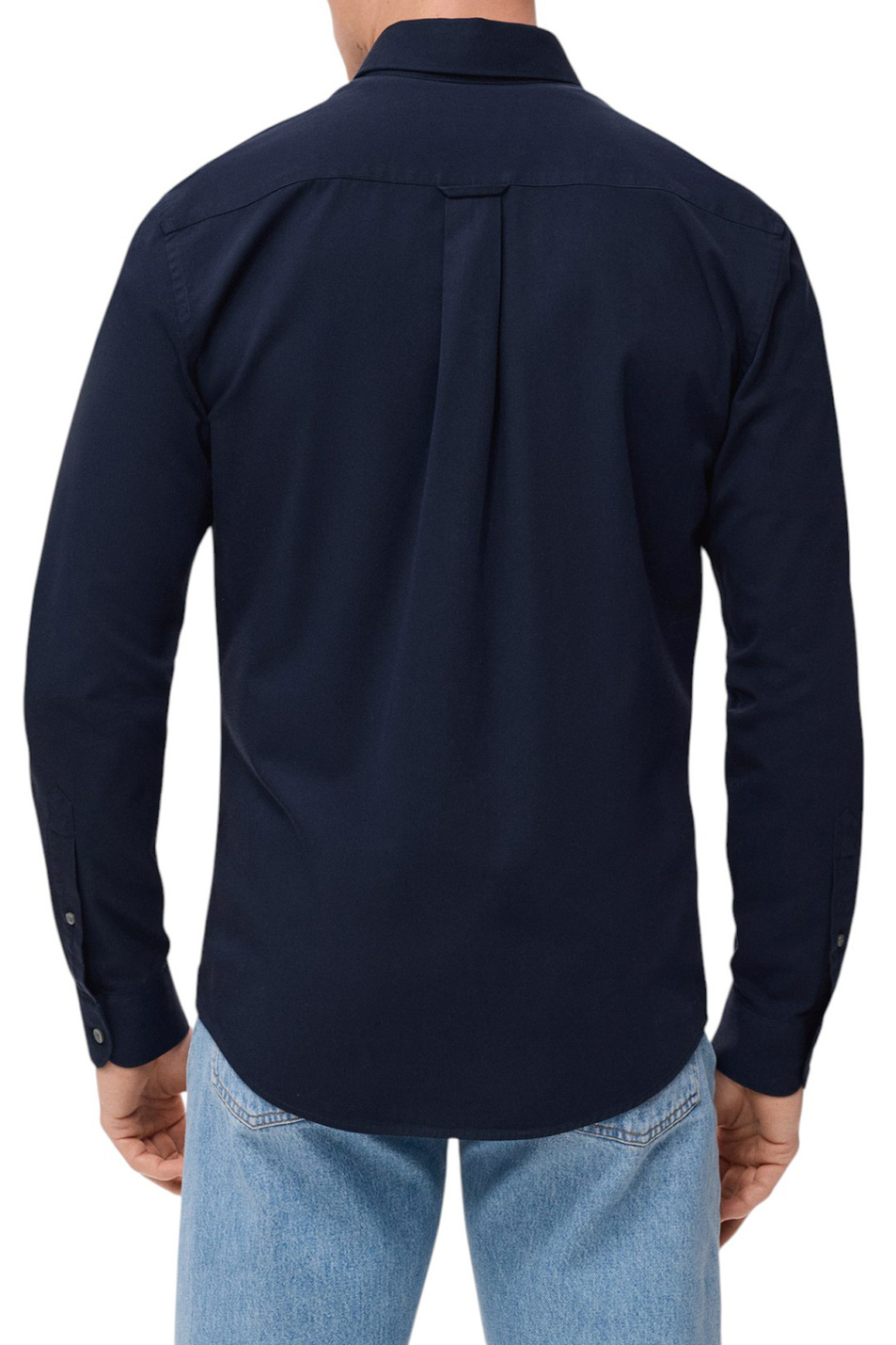 Мужской Mango Man Рубашка TWILL из хлопка (цвет ), артикул 17094440 | Фото 4