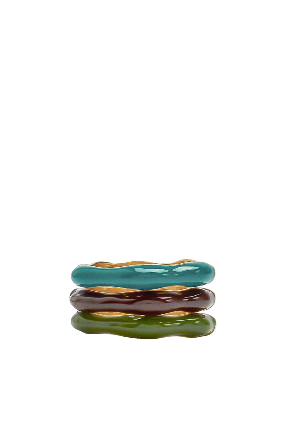 Женский Parfois Кольцо в комплекте из 3 шт (цвет ), артикул 239876 | Фото 1