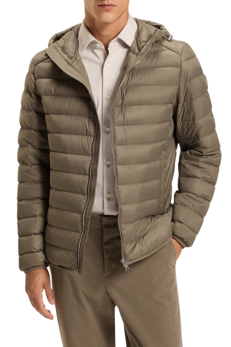 Куртка Dimeo с пуховым наполнителем|Основной цвет:Хаки Мужской BOSS Куртка Dimeo с пуховым наполнителем (цвет ), артикул 50540450 | Фото 3
