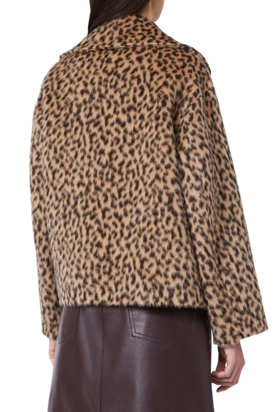 Женский Weekend Max Mara Полушубок DISEGNO с принтом (цвет ), артикул 2615081071 | Фото 4