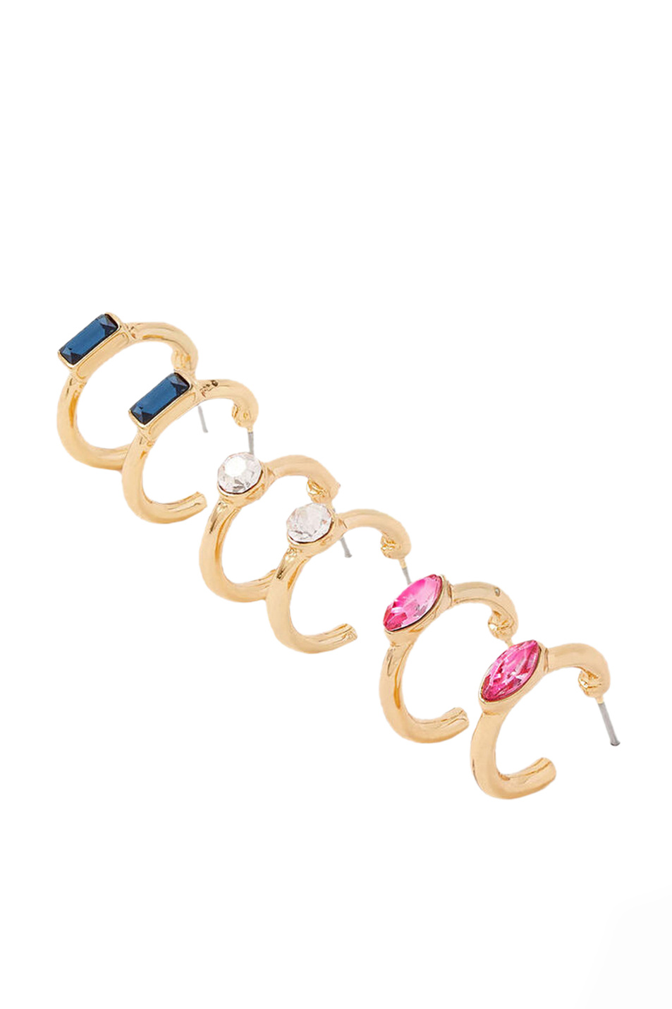Женский Accessorize Набор серег с кристаллами (цвет ), артикул 281109 | Фото 1