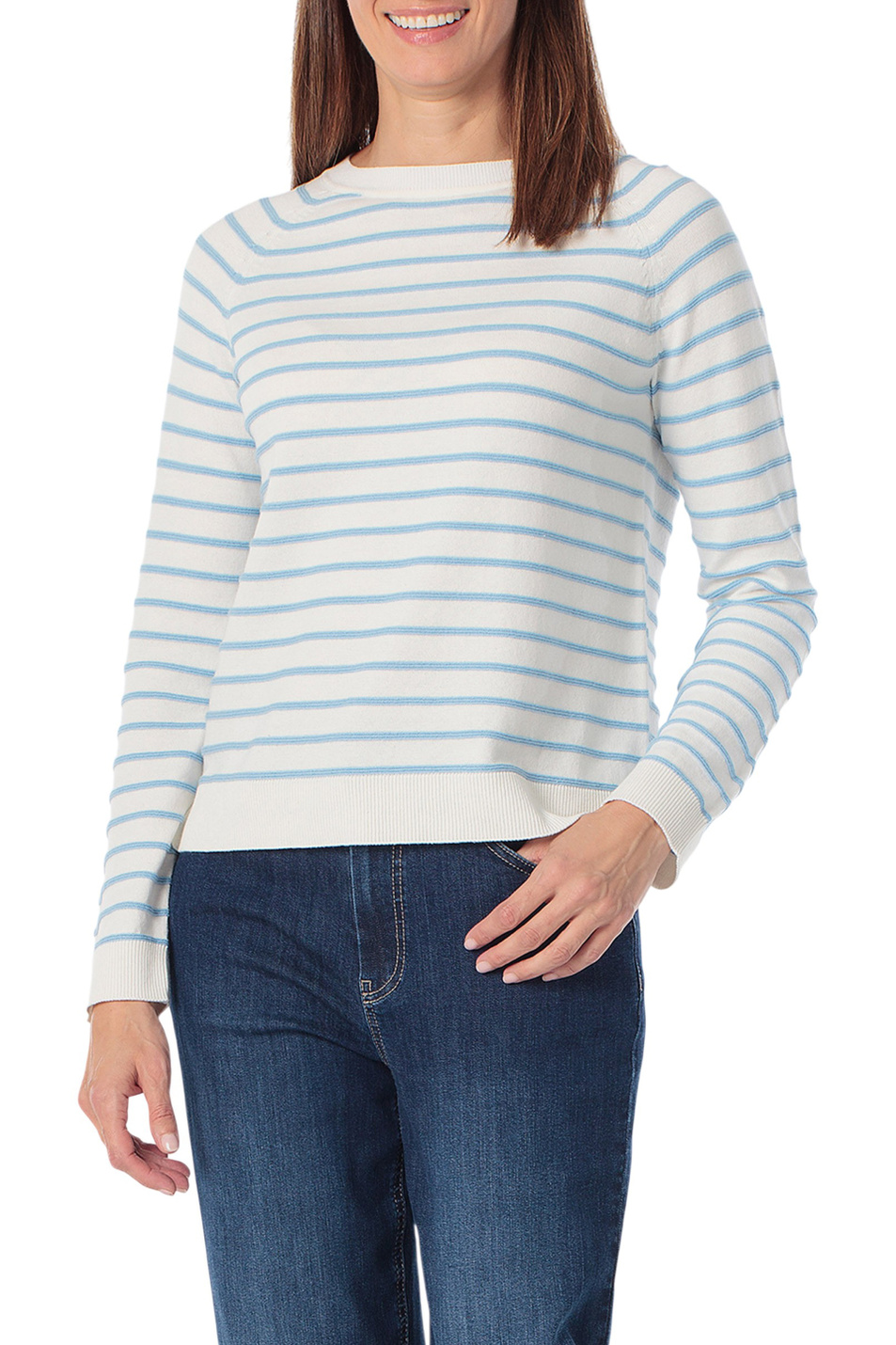 Женский Gerry Weber Джемпер в полоску (цвет ), артикул N66019 | Фото 4