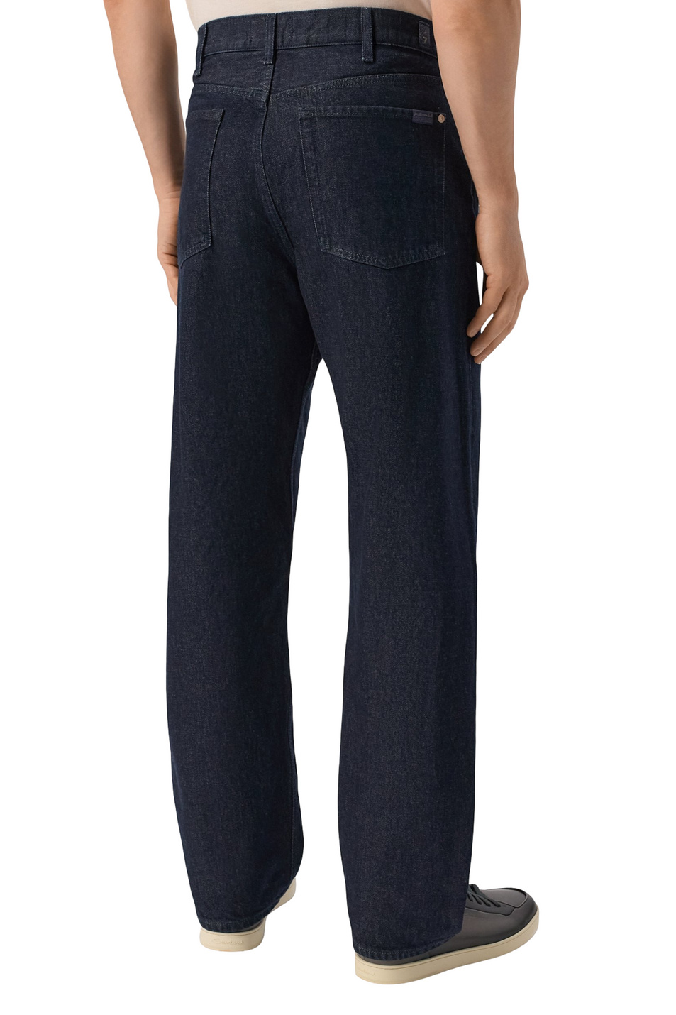 Мужской 7 for all Mankind Джинсы из натурального хлопка (цвет ), артикул 7TD80H48 | Фото 4