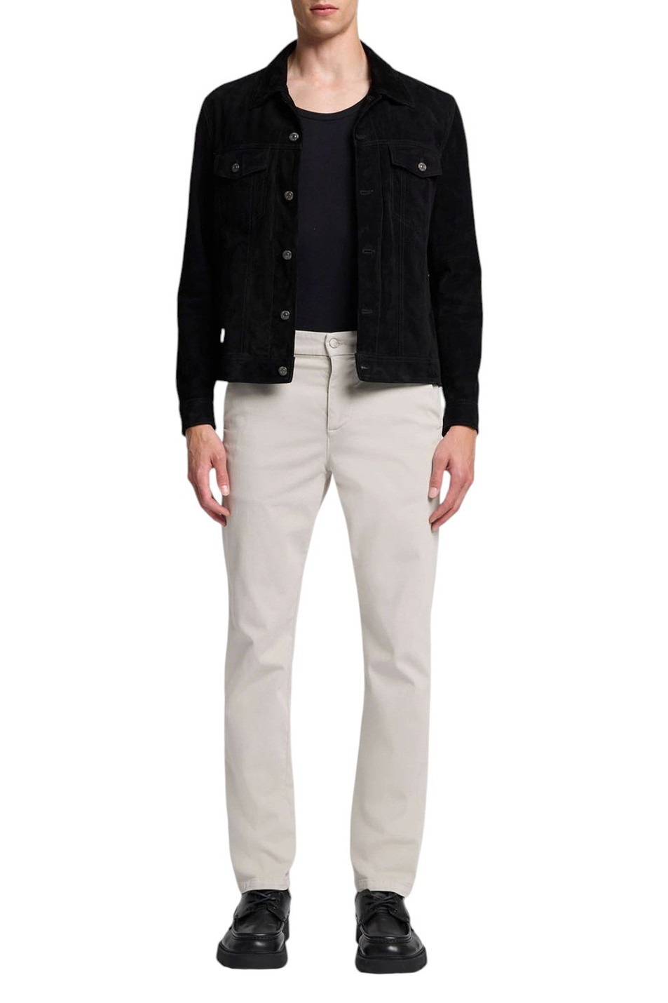 Мужской 7 for all Mankind Брюки-чинос из смесового хлопка (цвет ), артикул 7TSU3T49 | Фото 2