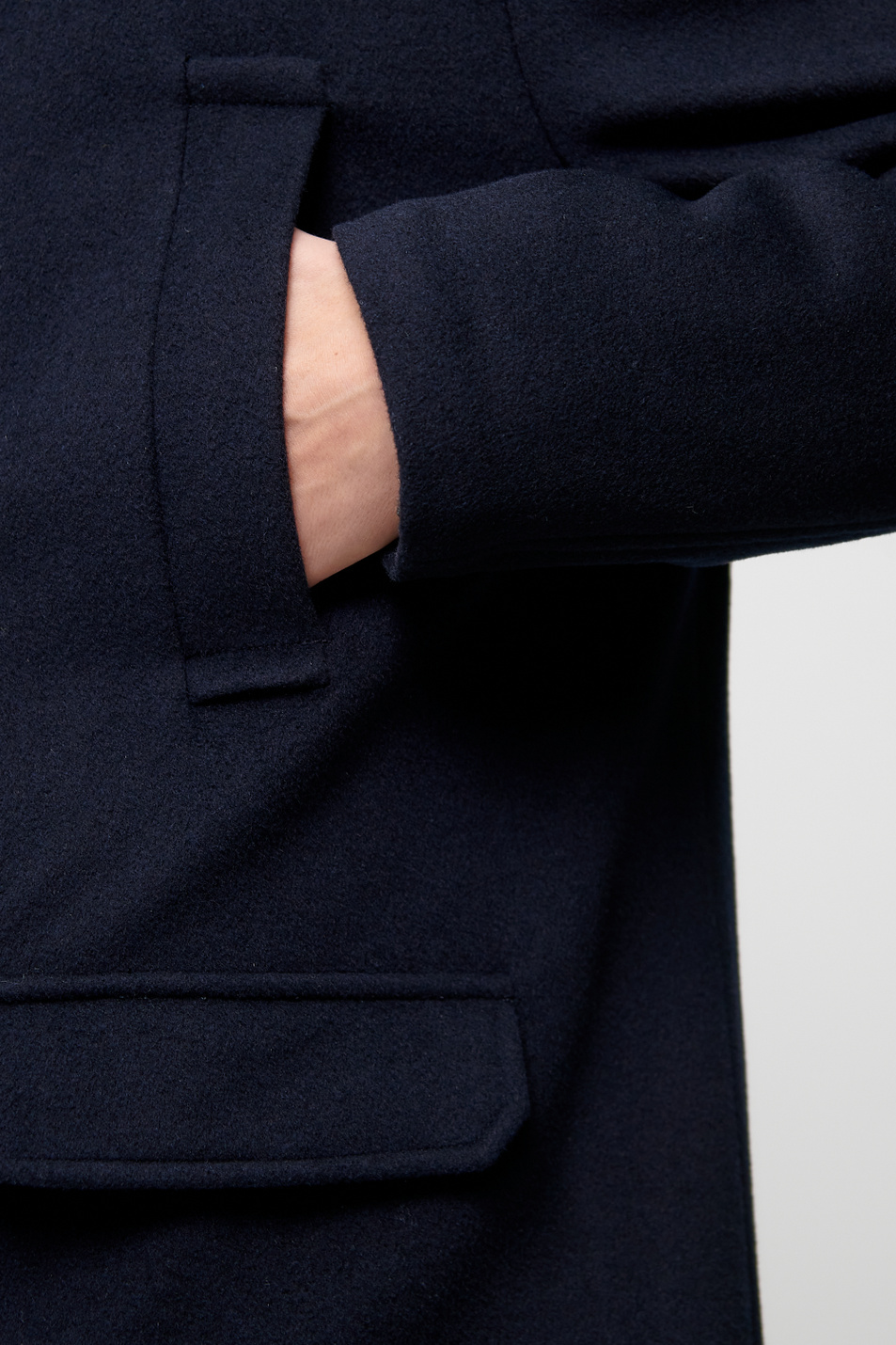 Мужской Emporio Armani Пальто из натуральной шерсти и кашемира (цвет ), артикул 6H1L95-1NYBZ | Фото 8