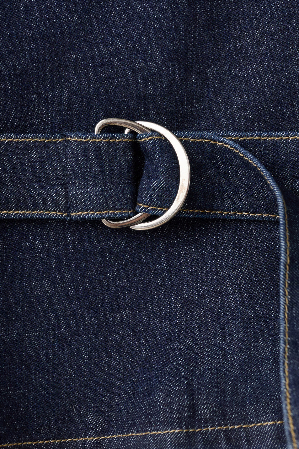 Женский Mango Куртка джинсовая FLOR с карманами (цвет ), артикул 17069119 | Фото 6