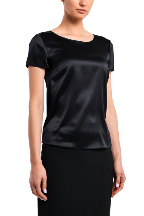 Emporio Armani Блузка из эластичного шелка ( цвет), артикул 8N2C05-2NXXZ | Фото 3