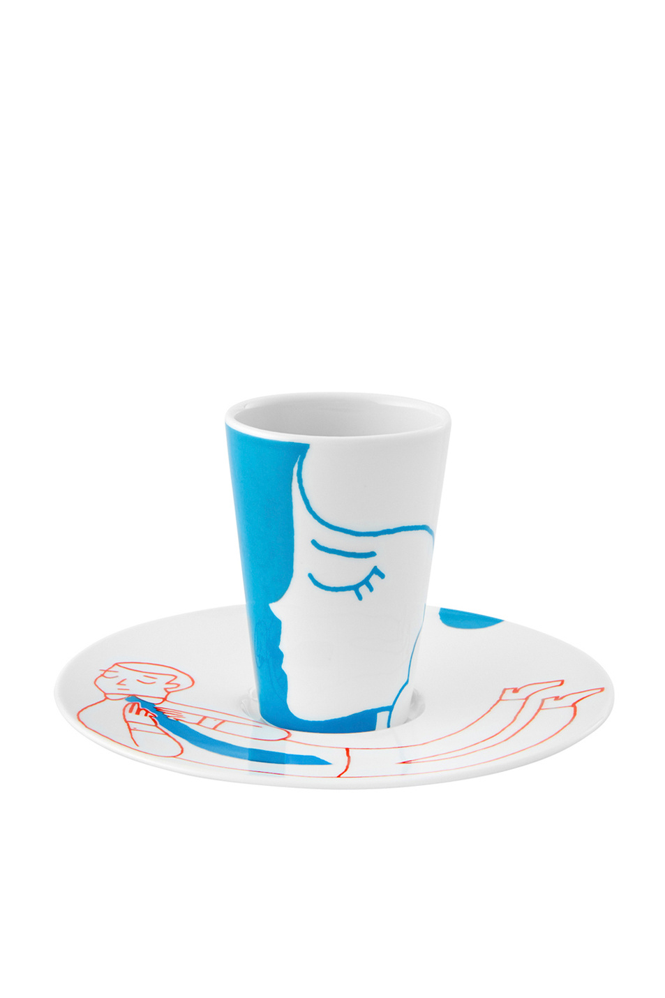 Не имеет пола Vista Alegre Чашка кофейная с блюдцем by Alexandre Esgaio e Inês Pedrosa 102мл (цвет ), артикул 21137597 | Фото 1