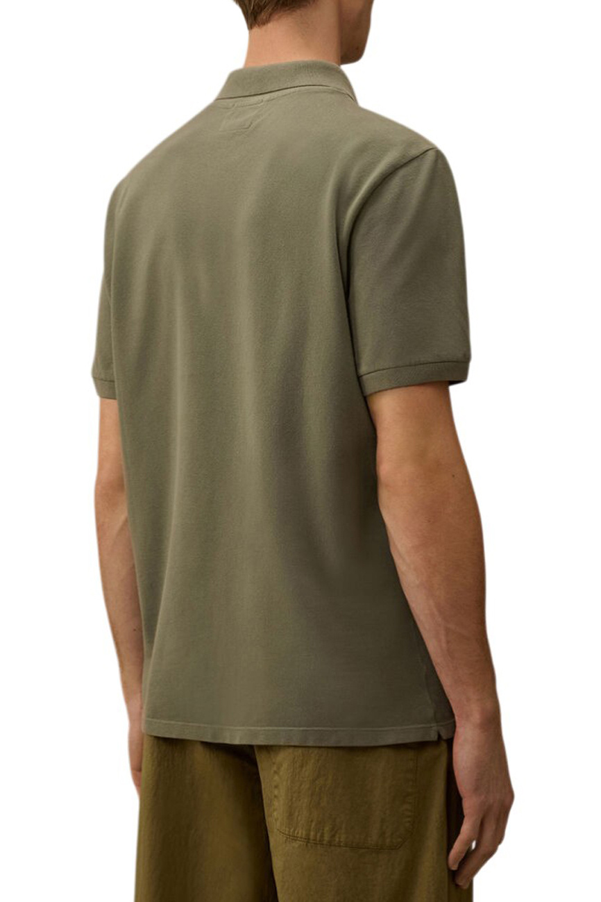 Мужской C.P. Company Джемпер-поло из хлопка (цвет ), артикул 20CMPL175A005527S | Фото 4