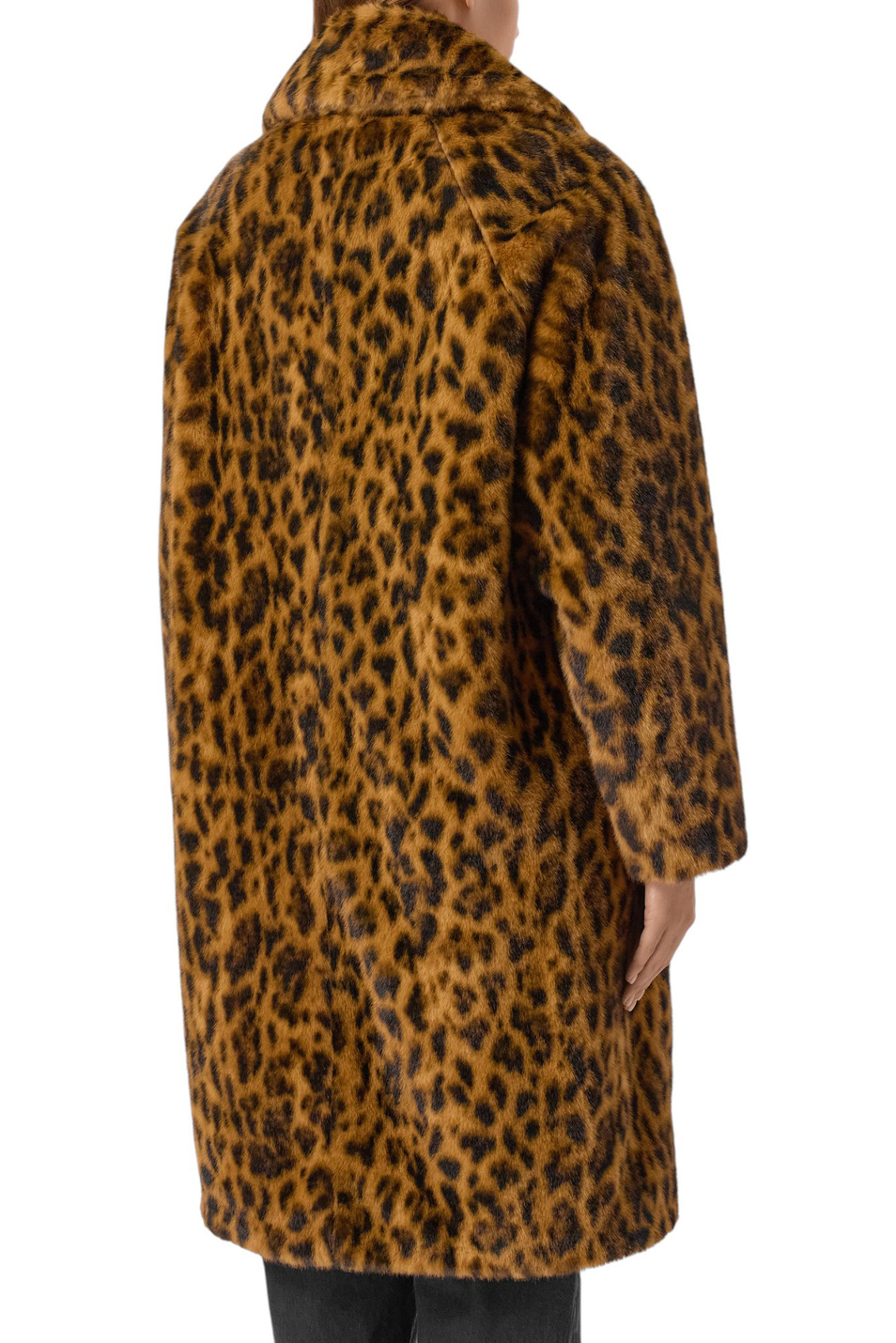 Шуба Mafelda с леопардовым принтом|Основной цвет:Коричневый Женский HUGO Шуба Mafelda с леопардовым принтом (цвет ), артикул 50547609 | Фото 5