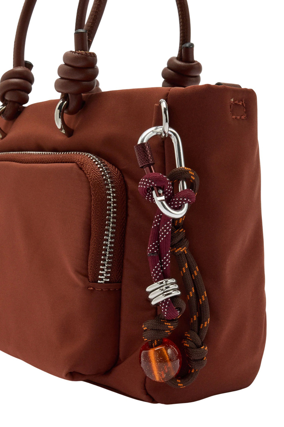 Женский Parfois Сумка-тоут с подвеской (цвет ), артикул 243802 | Фото 4