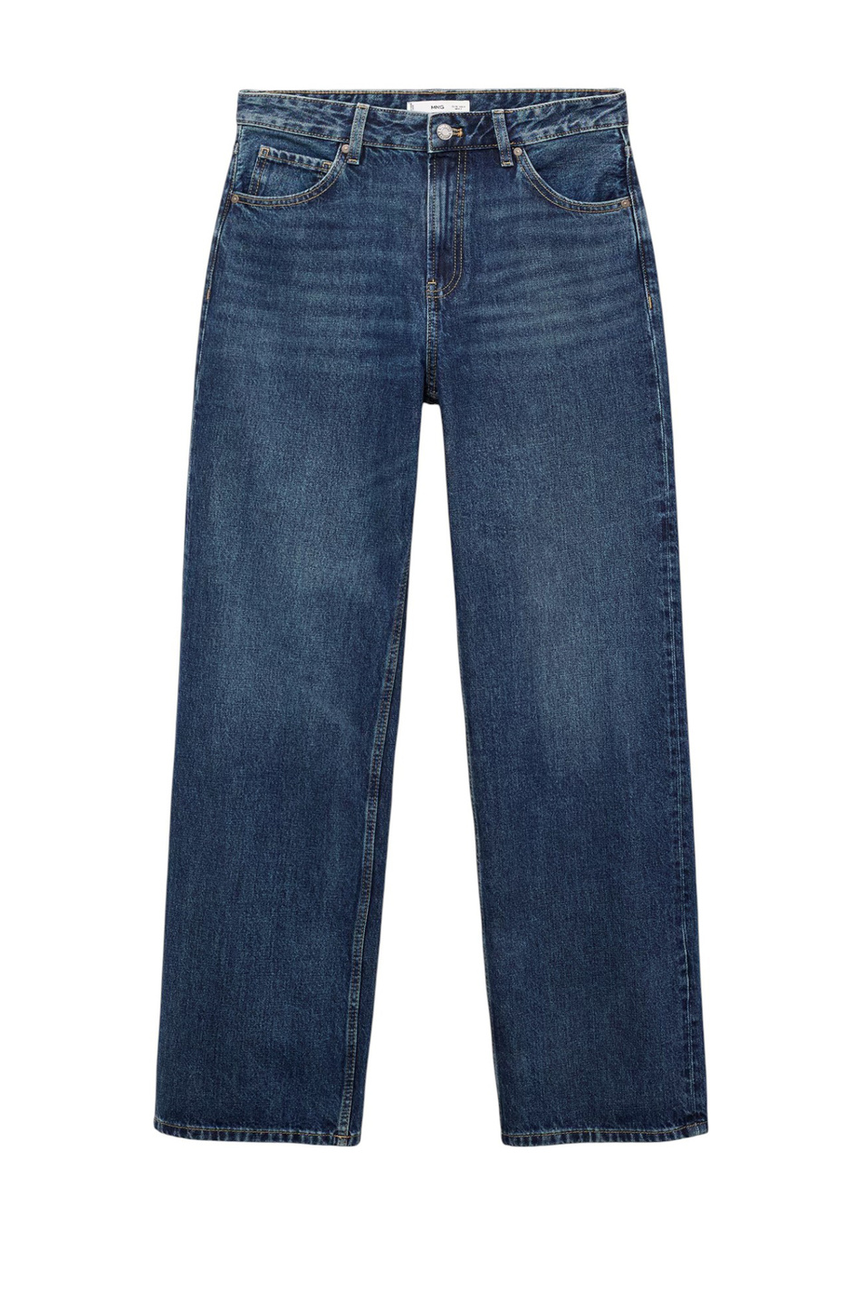 Женский Mango Джинсы MIAMI из хлопка (цвет ), артикул 17024104 | Фото 1