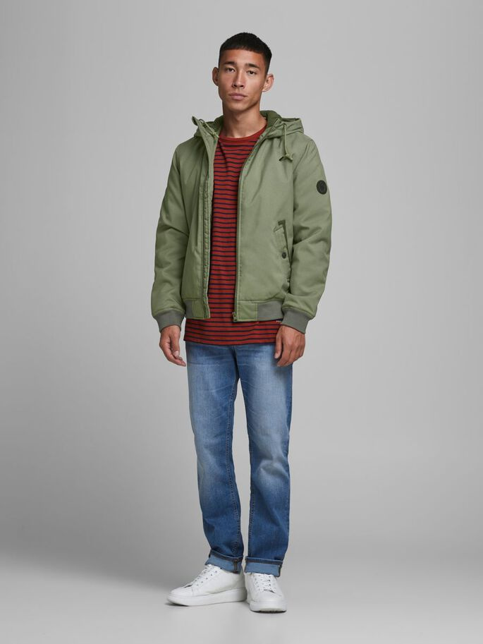 Мужской Jack & Jones Куртка с капюшоном (цвет ), артикул 12173875 | Фото 2