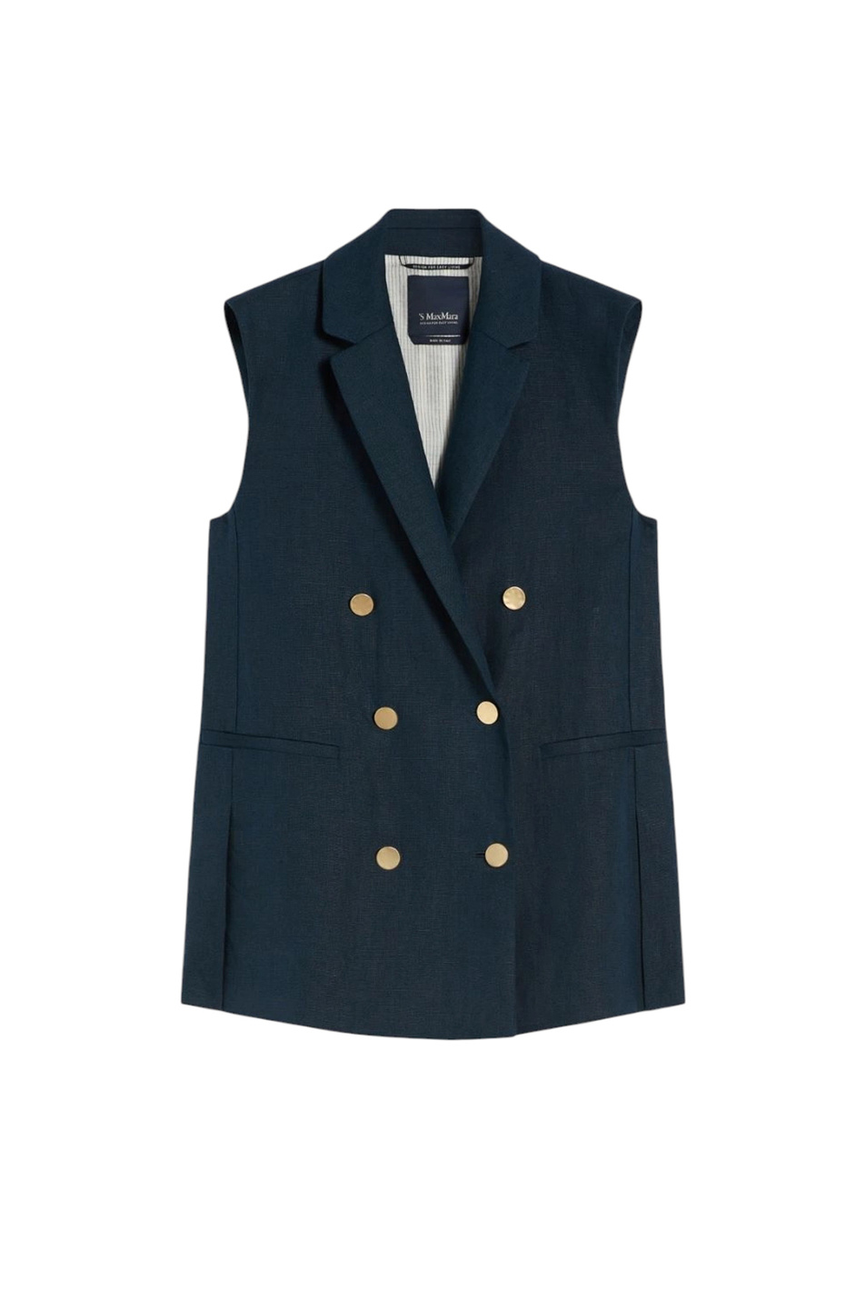 Женский Max Mara Жилет BIRD изо льна (цвет ), артикул 2619151013 | Фото 1