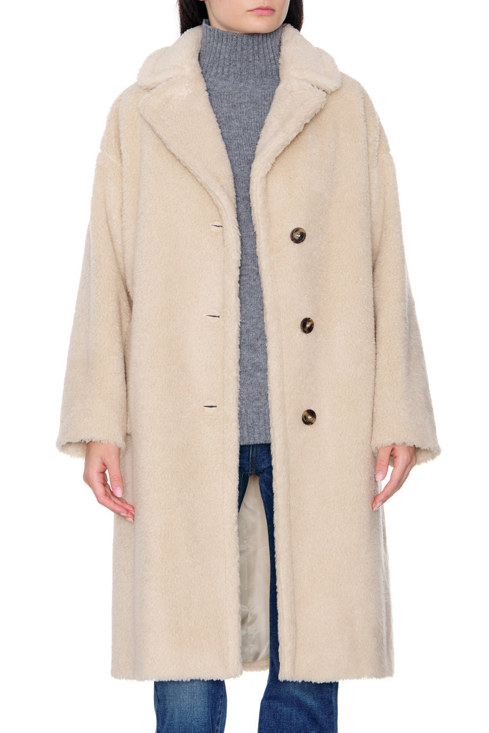 Женский Weekend Max Mara Пальто SALMONE из смесовой шерсти (цвет ), артикул 50160323 | Фото 5