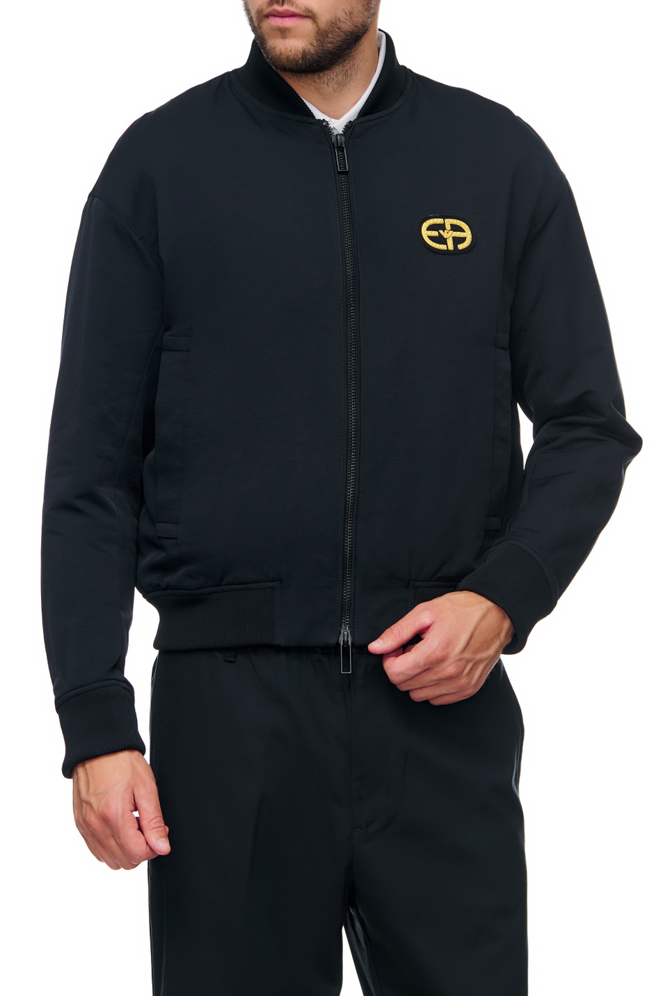 Мужской Emporio Armani Бомбер с двусторонней молнией (цвет ), артикул 6L1BM2-1NKTZ | Фото 1