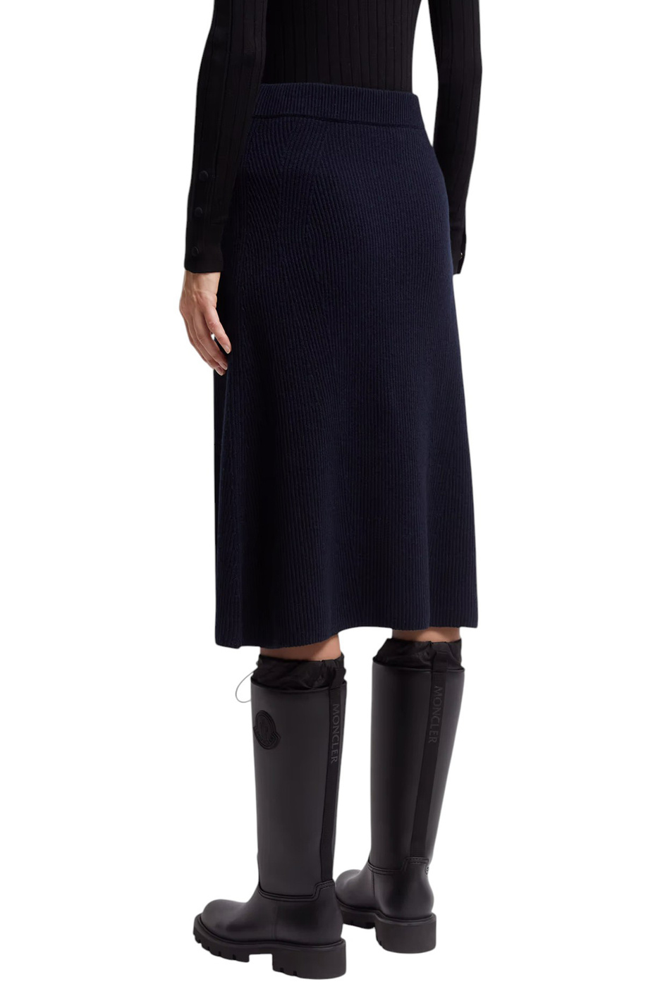 Женский Moncler Юбка из шерсти и кашемира (цвет ), артикул K20939H00002-M4281 | Фото 4