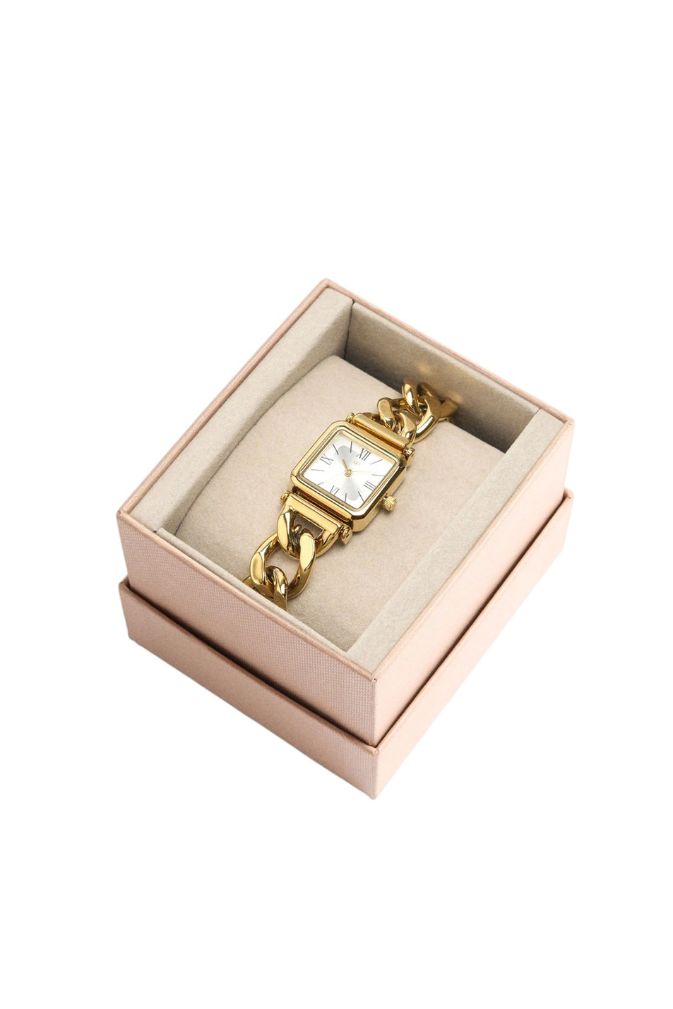 Часы с квадратным циферблатом|Основной цвет:Золотой Женский Parfois Часы с квадратным циферблатом (цвет ), артикул 239356 | Фото 4