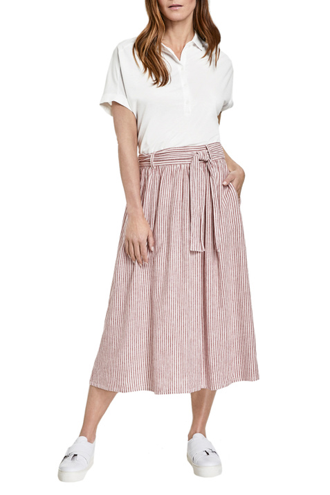 Gerry Weber Льняная юбка с поясом ( цвет), артикул 610108-66425 | Фото 3