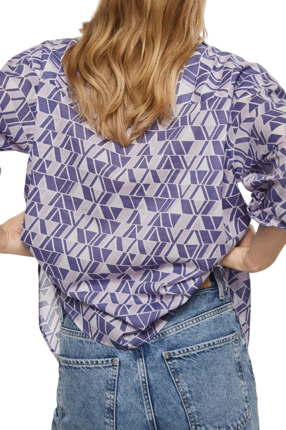 Женский Mango Рубашка MARY с принтом (цвет ), артикул 27068635 | Фото 3