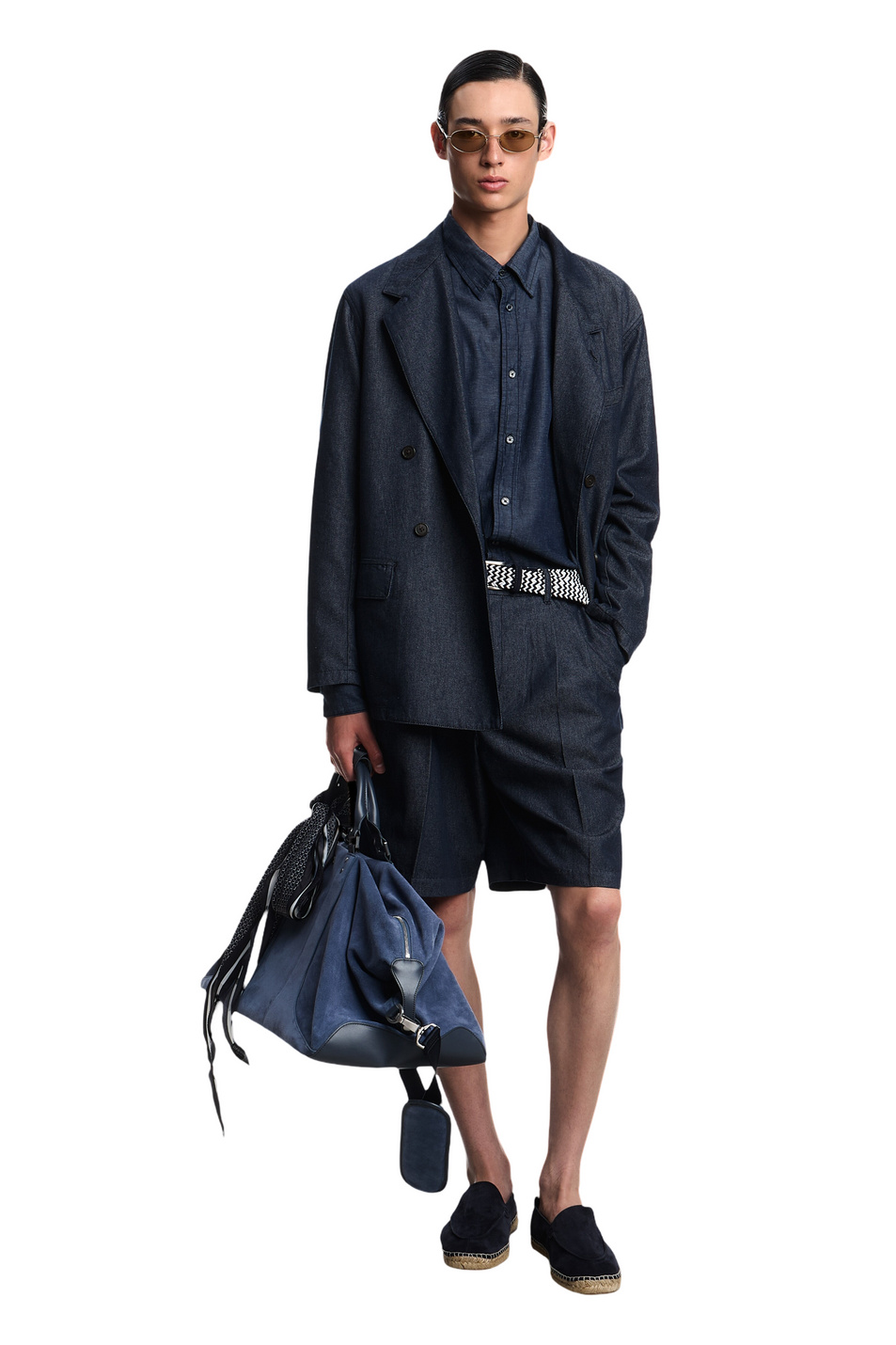 Мужской Emporio Armani Рубашка джинсовая (цвет ), артикул EM001527-AF25156 | Фото 3