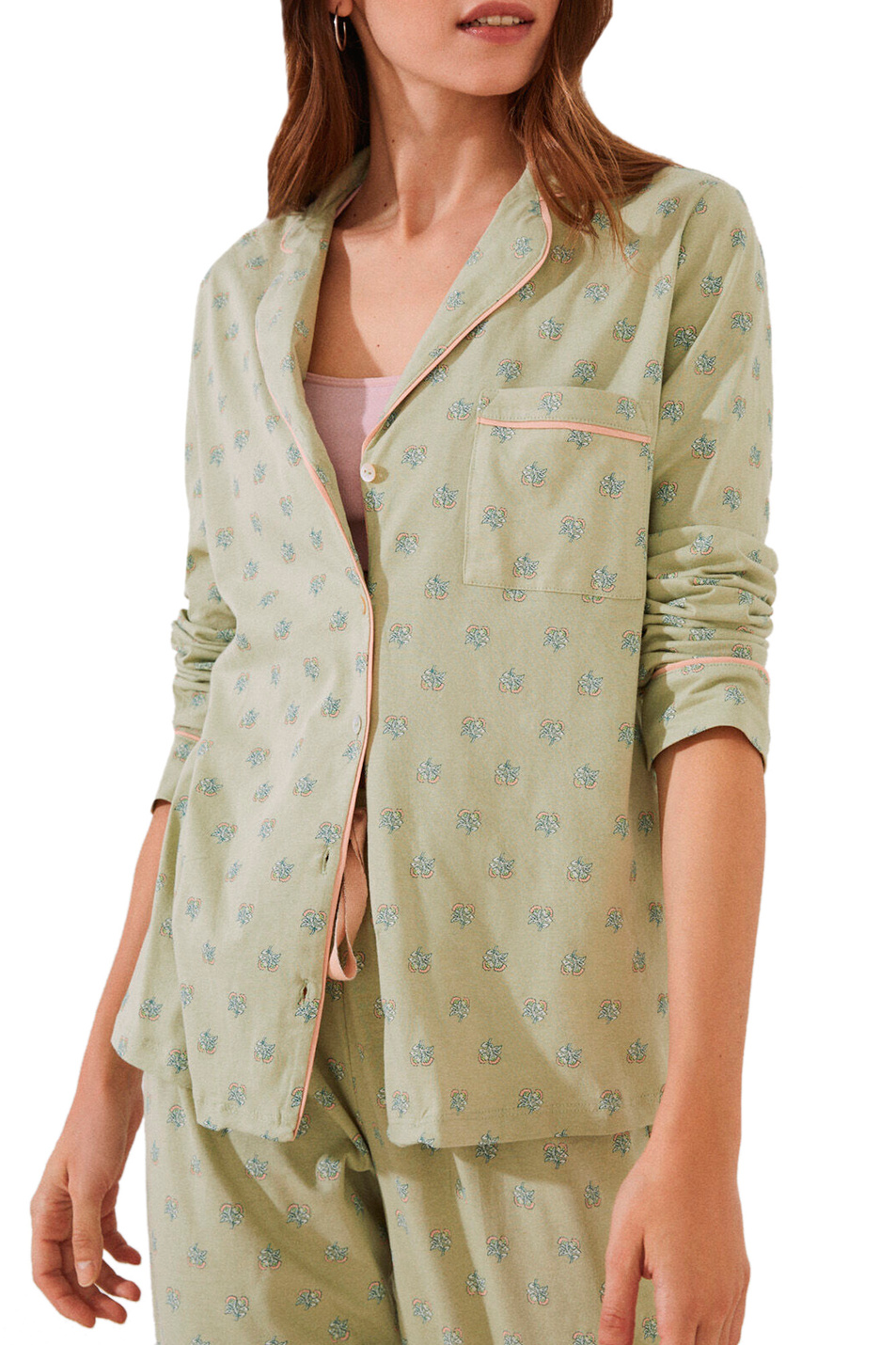 Women'secret Пижама в рубашечном стиле с принтом (цвет ), артикул 3594622 | Фото 3